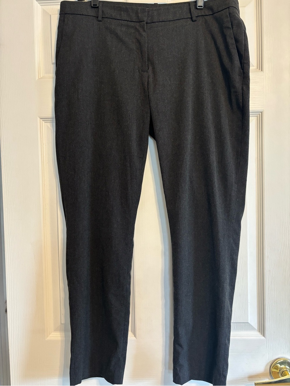 H&M Women's Dark Charcoal Dress Pants - Classic Straight